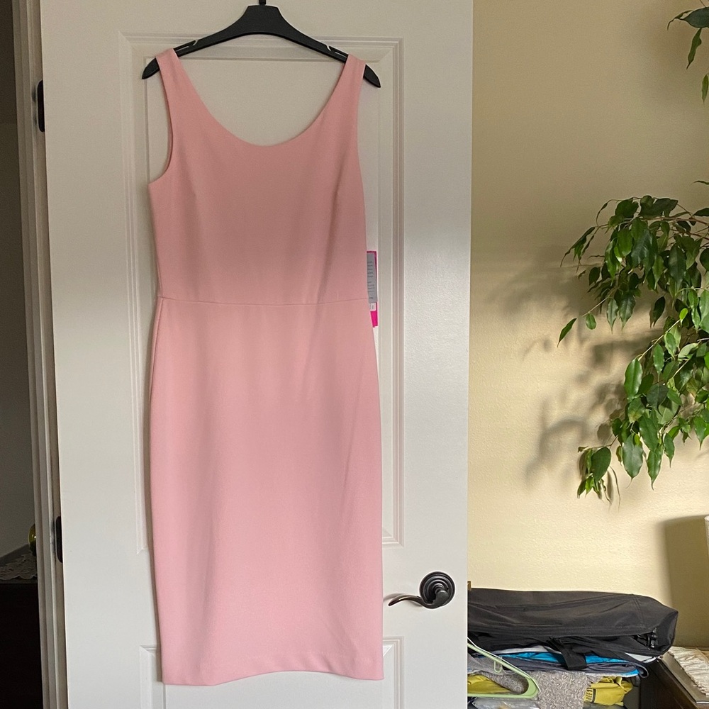 Betsey Johnson Blush Pink Midi Dress